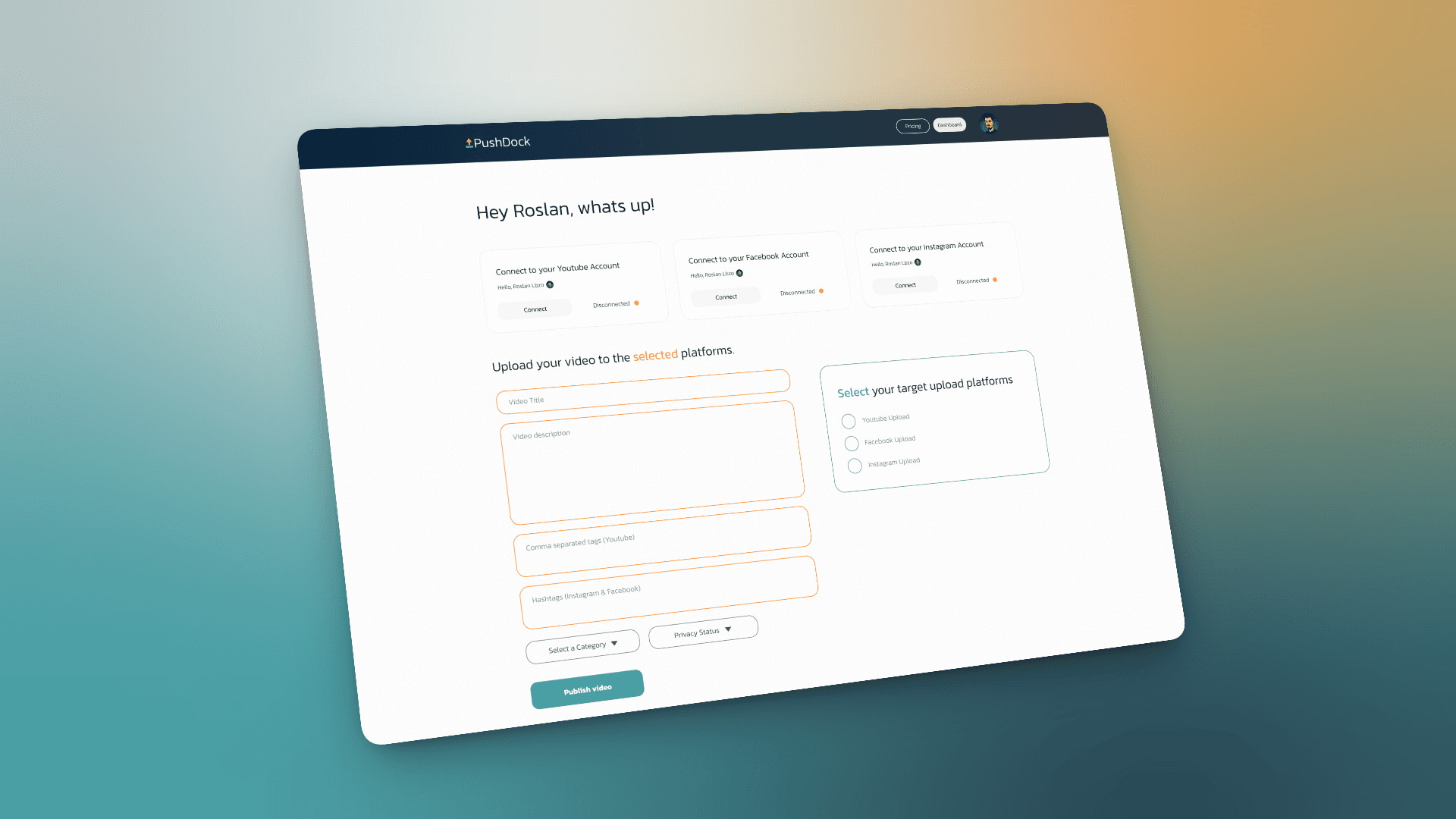 Pushdock preview